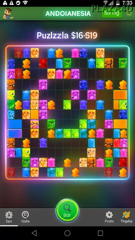 Cuplikan layar menu unduhan plaza4d untuk perangkat Android